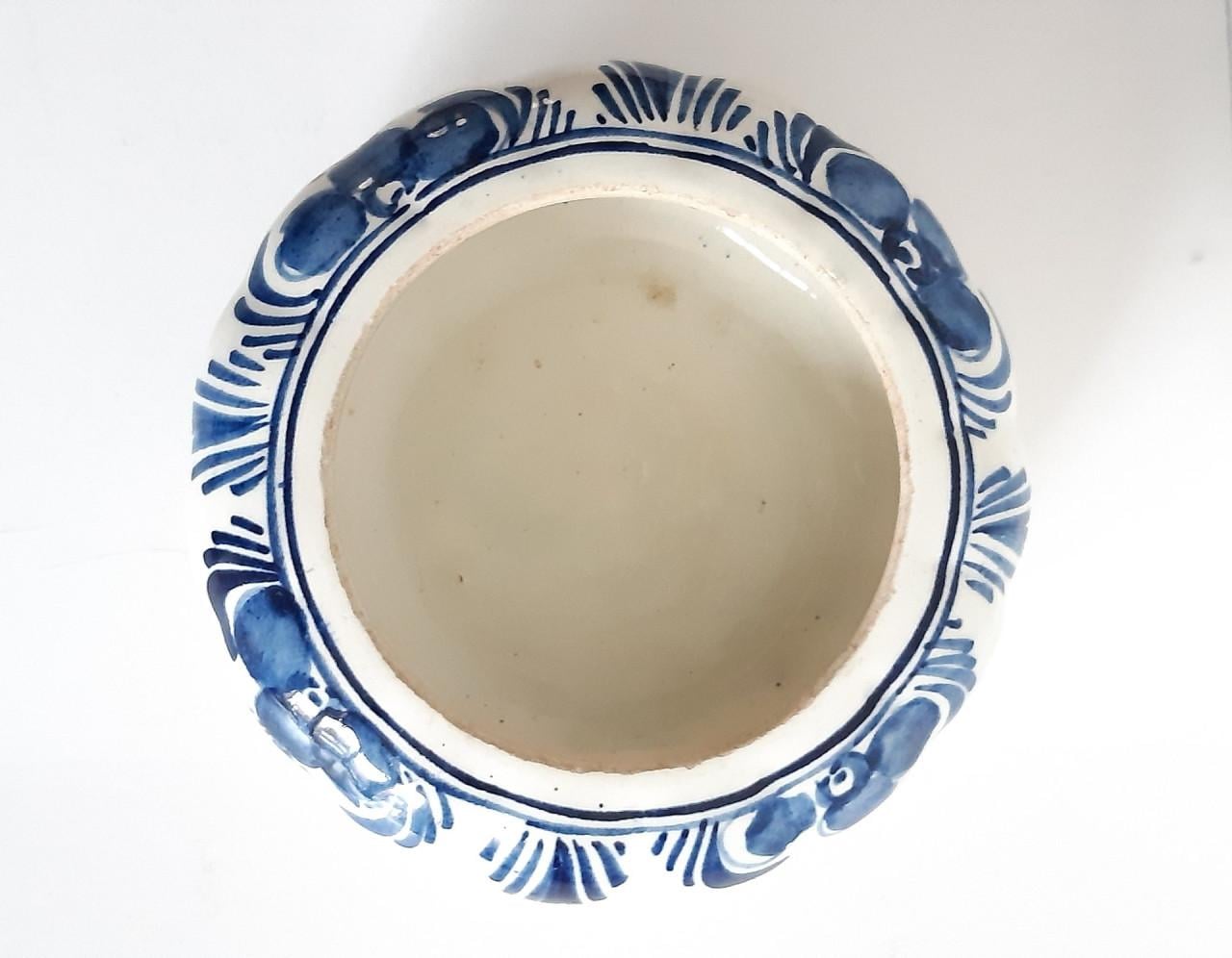 Theezeefje Insulinde Groningen koffie-thee met Delfts blauw opvangbakje