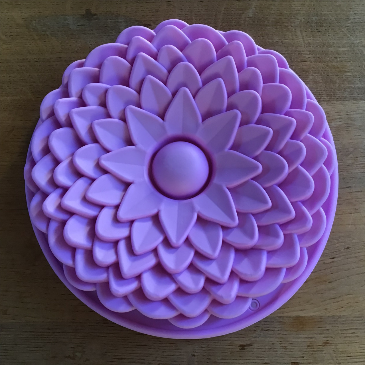 3D siliconen mal cakevorm taartvorm bakvorm bloem - 22 cm - 1 liter - NIEUW