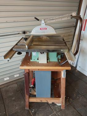 Te koop,Zaagtafel Inca,