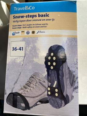 Sneeuw-beschermers, voor veilig lopen in sneeuw en ijs