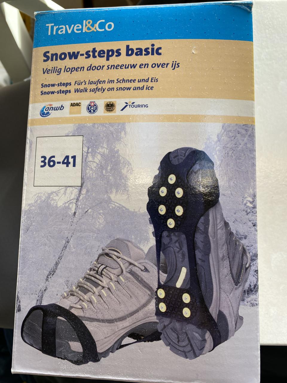 Sneeuw-beschermers, voor veilig lopen in sneeuw en ijs