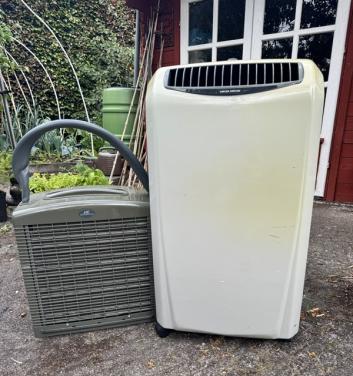 Mobiele airco, iets ouder model, maar in prima staat