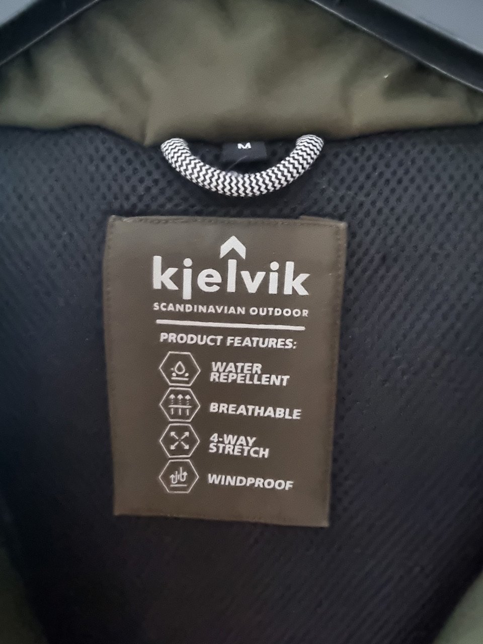 Donker Groene Kjelvik Heren jas mt. L