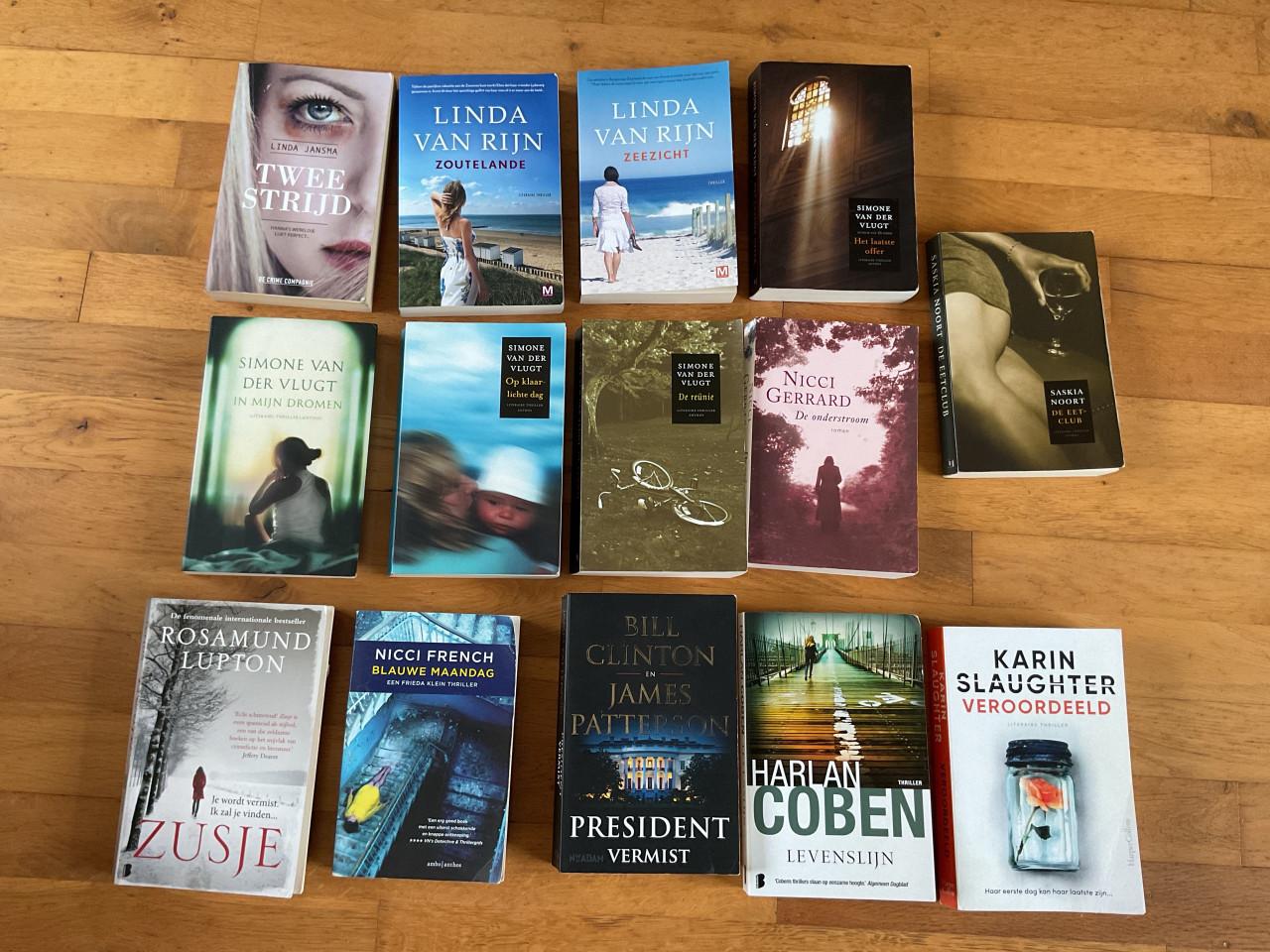 Literaire Thrillers alles voor € 20