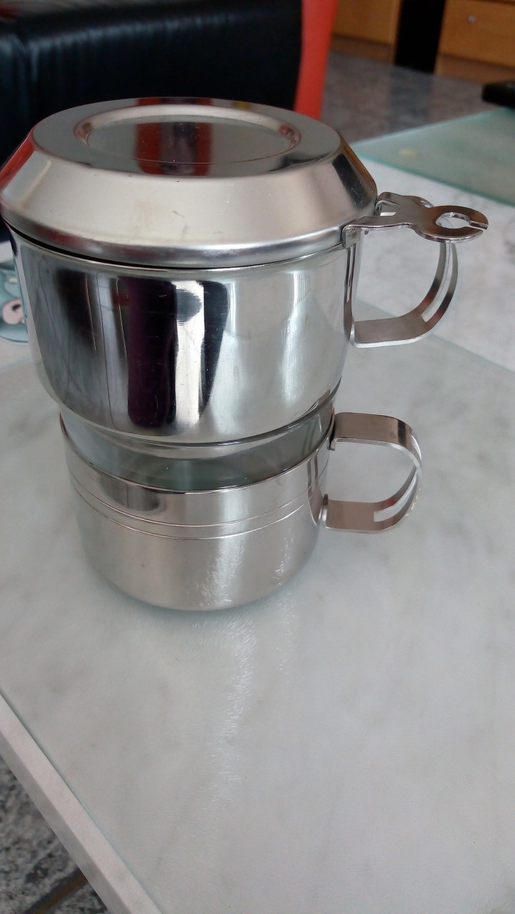Eenkops koffiefilter rvs om handmatig filterkoffie te zetten