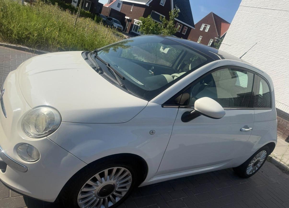 Fiat 500 0.9 85pk Twinair Turbo 2011 Wit