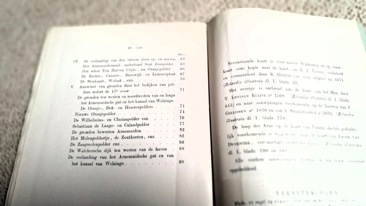 De kuststreek van ZO Walcheren 1893 – A. Walraven en F.P Polderdijk