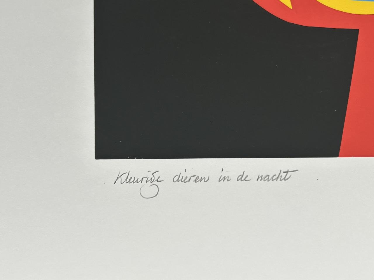 Zeefduk Jac Smolders14 van 25 "Kleurige dieren in de nacht"