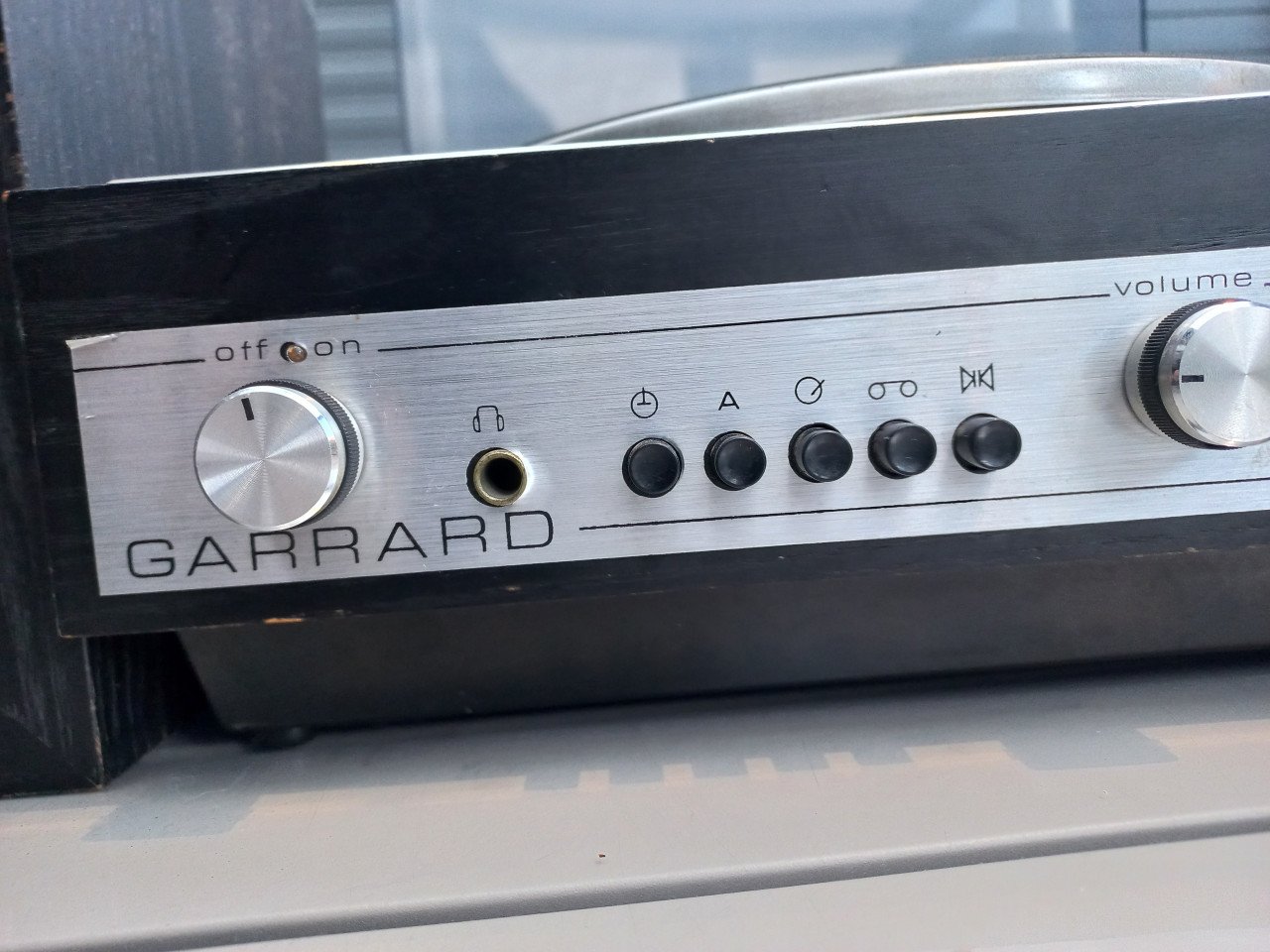 Garrard 6.200 CP platenspeler.