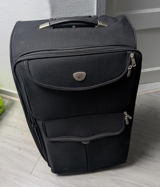 Koffer 120 l. , zwart, softcase
