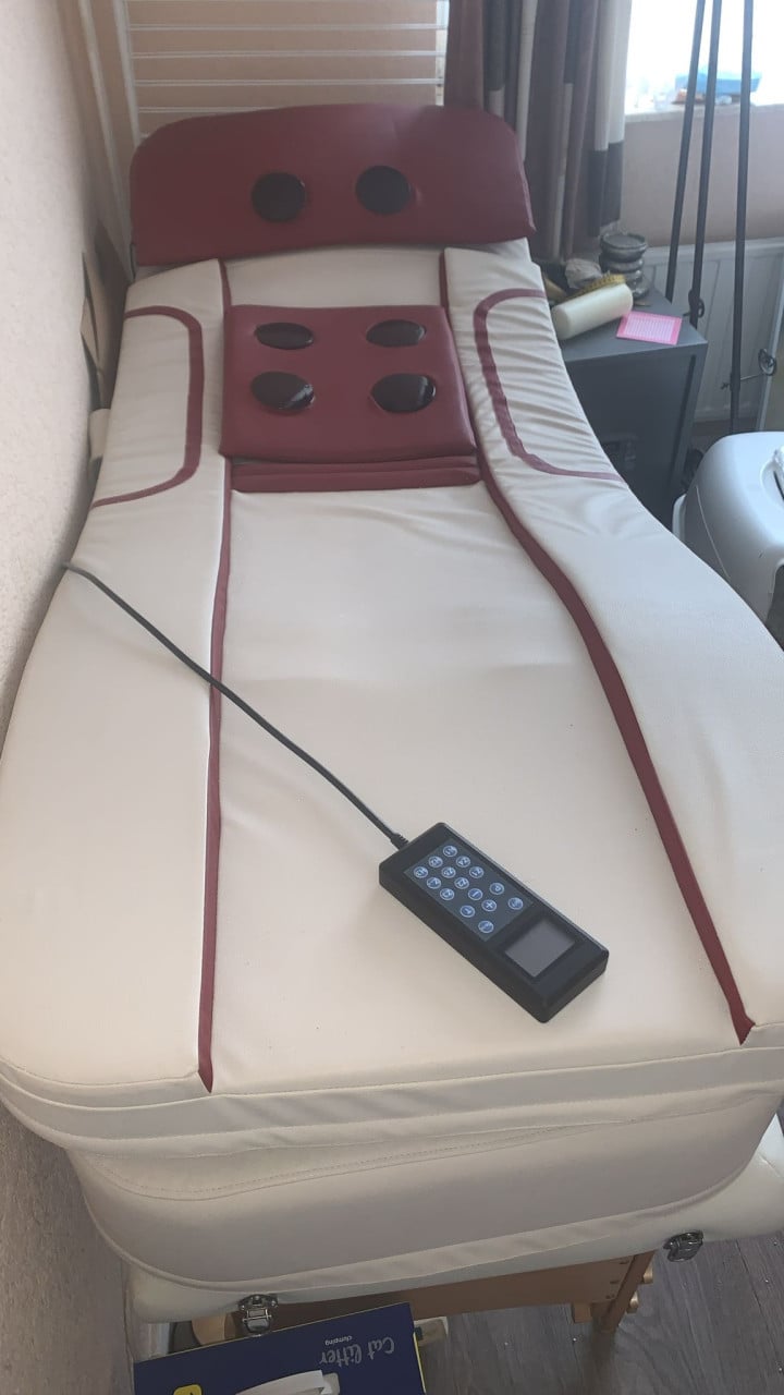 Massage matras en tafel
