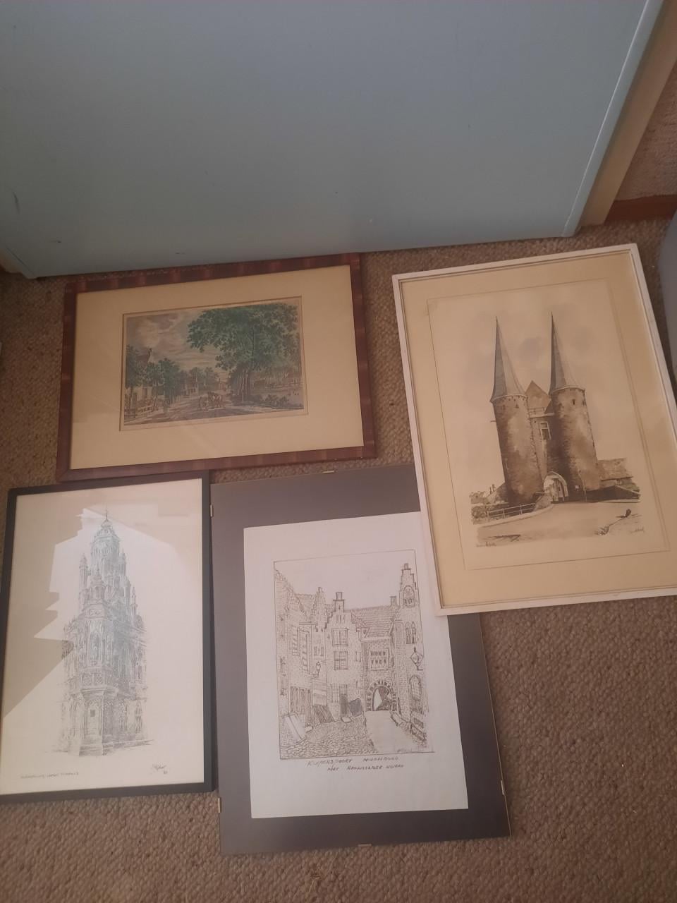 Grafiek/tekeningen en schilderijen van Zeeland