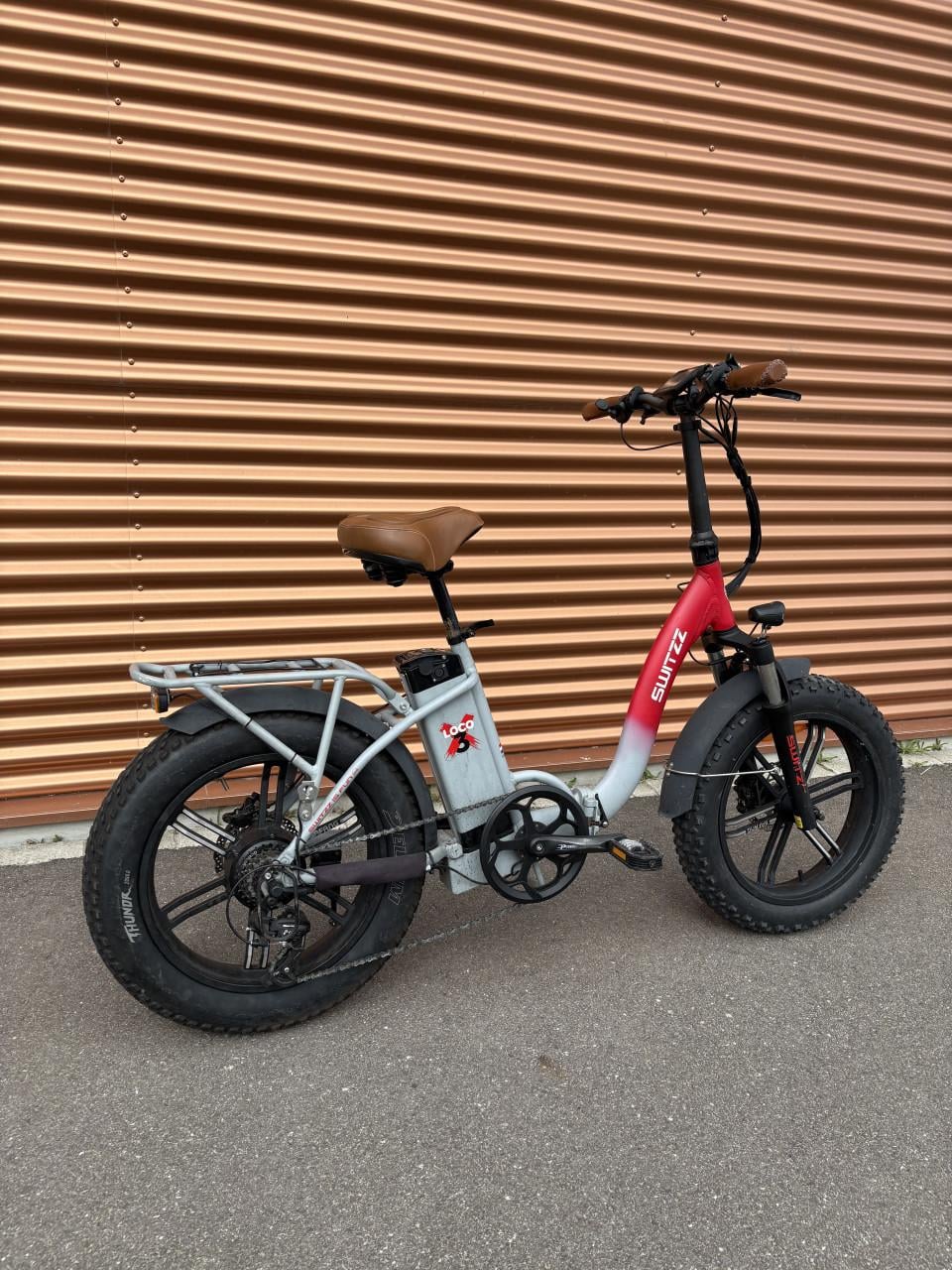 Switzz elektrische vouwfiets/fatbike