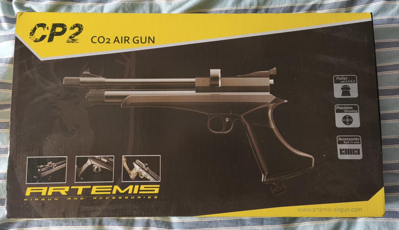 Te koop Artemis CP2 5.5 mm co2 pistool / buks!