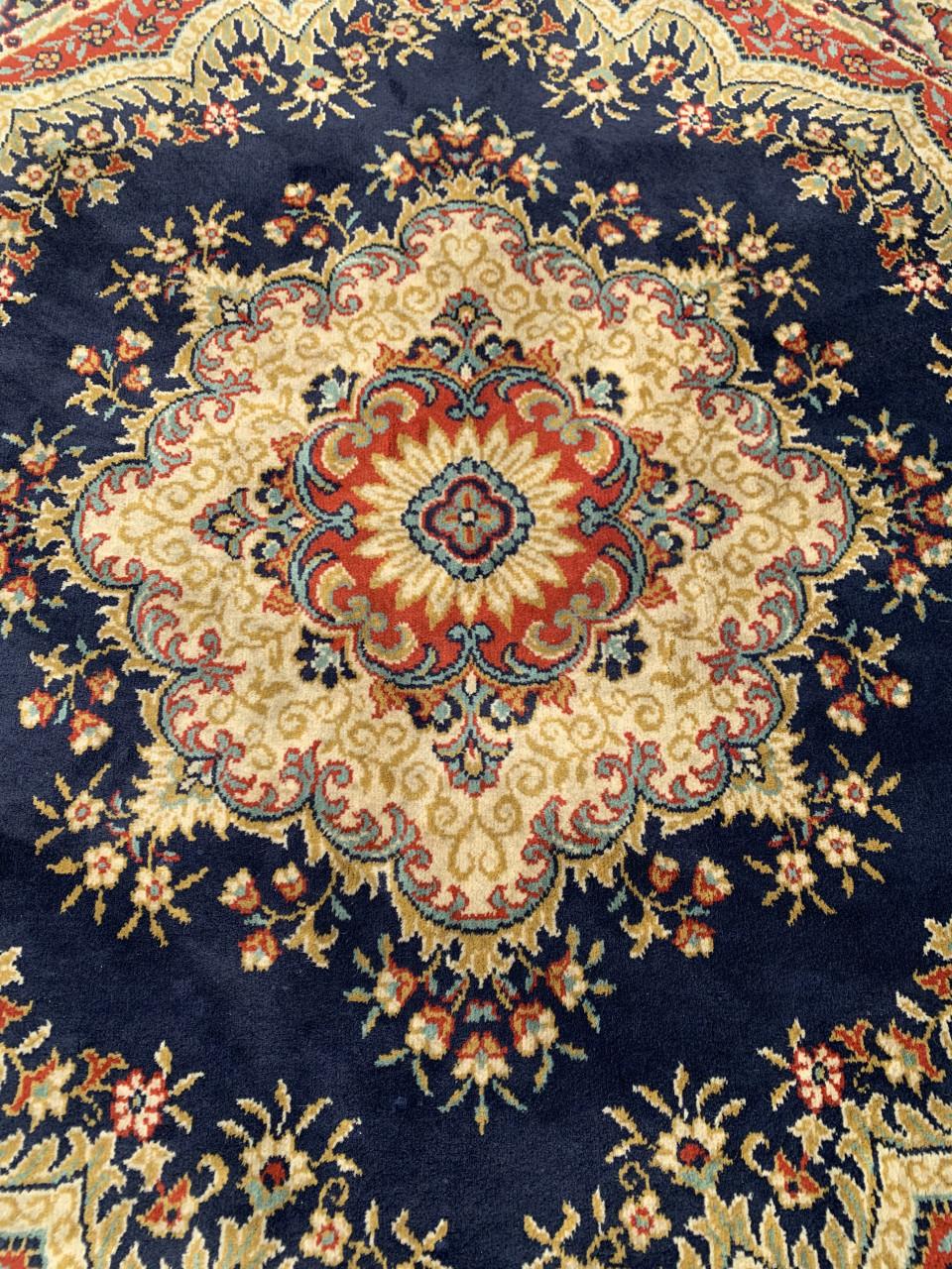 ✨Super Leuk Rond Vintage Vloerkleed Zuiver Scheerwol ✨