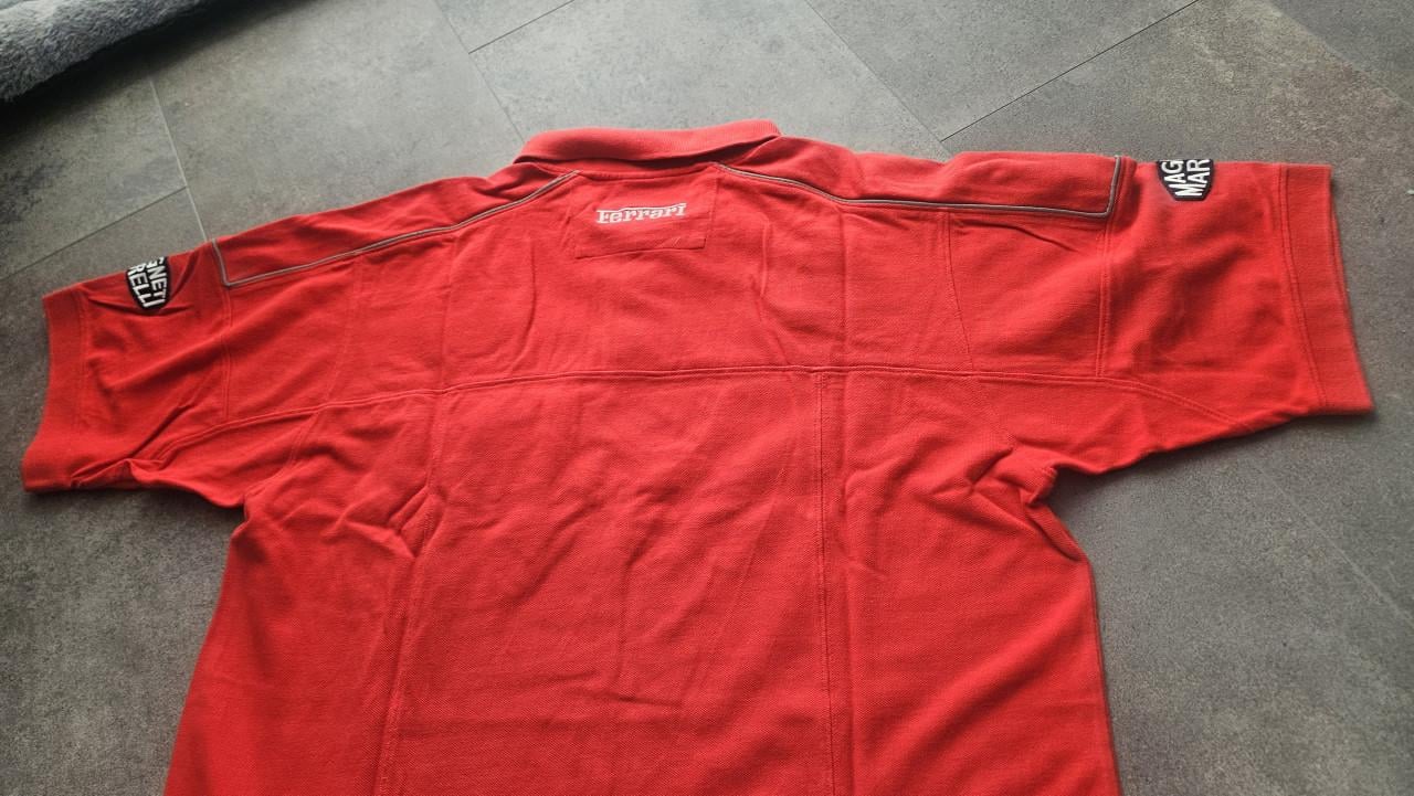 Ferrari polo shirt rood maat XL – officiële licensed – Shell & Magneti