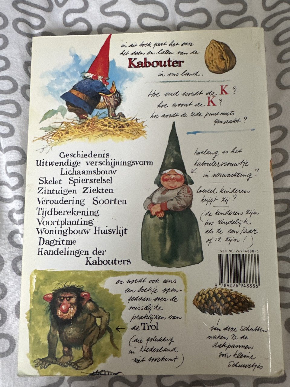 Boek leven en werken van de kabouter