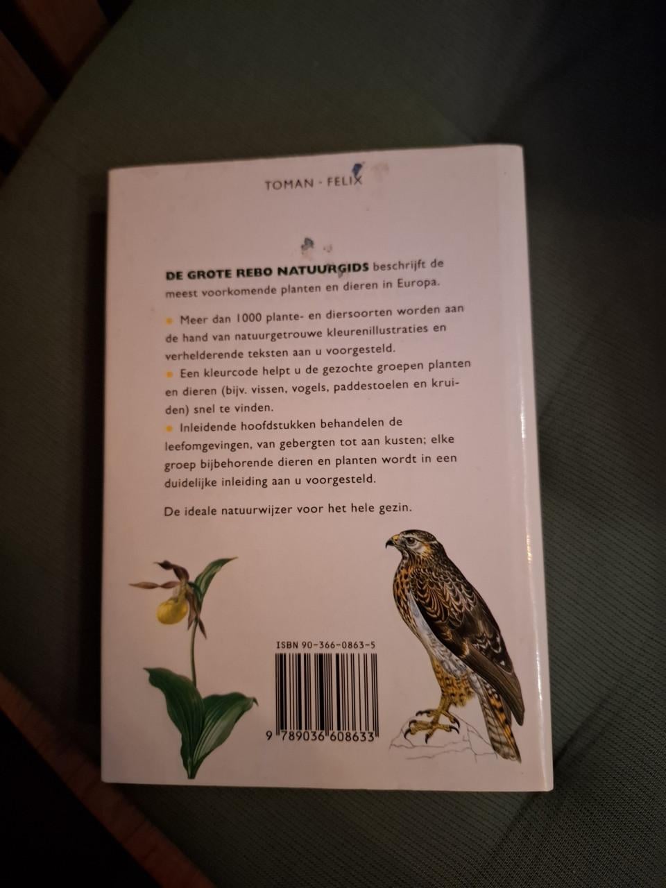 De grote Rebo natuurgids, door Jan Toman / Jiri Felix