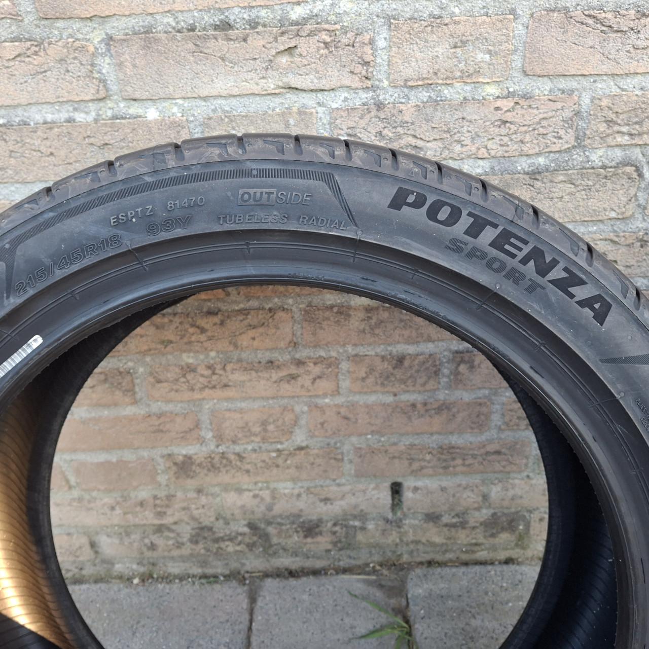 Bridgestone Potenza sport zomerbanden, nieuw!