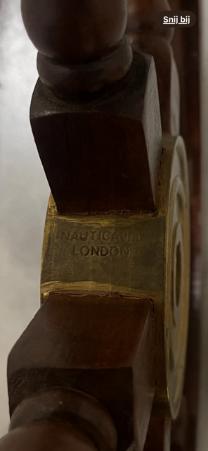 Houten Stuurwiel Boot Mahonie Nauticalia Londen