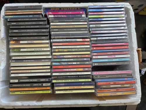 78 CD's verschillende genres
