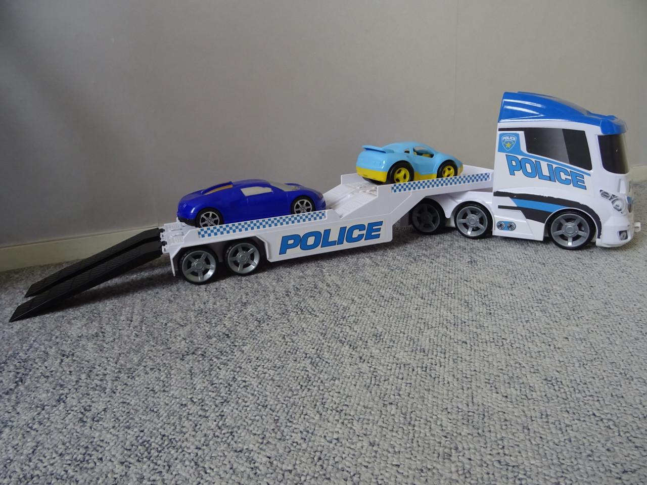 Politietrailer lang 66 cm.