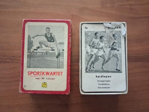 Vintage kwartet: sport