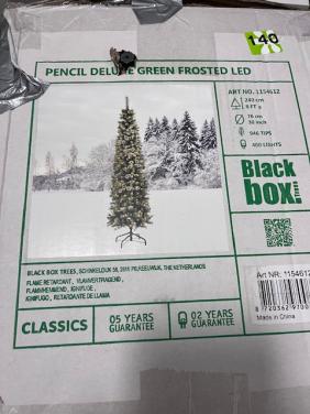 Kerstboom met verlichting