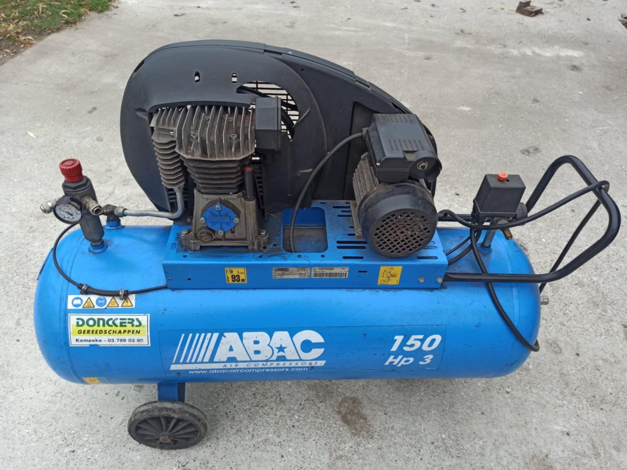 ABAC 150 HP3 Compressor - 150 Liter / 3PK