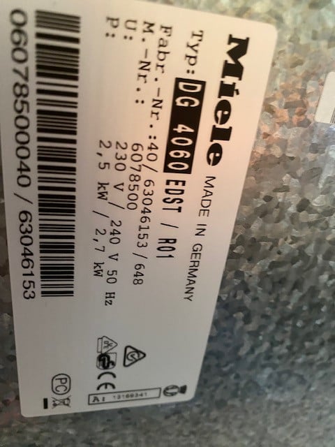 Te Koop: Miele Inbouw Stoomoven