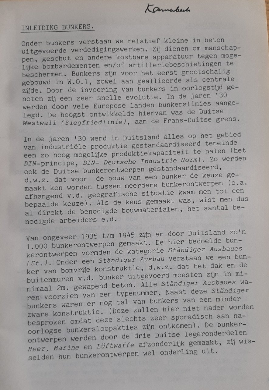 Duitse bunkers op Walcheren, door J.C.P. Bremmers