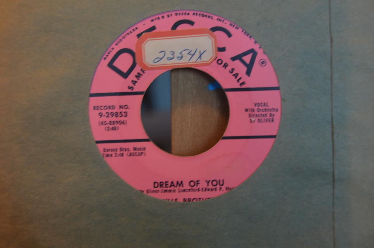 Bijzondere singles The Mills Brothers (Sample copies e.d.) (2)