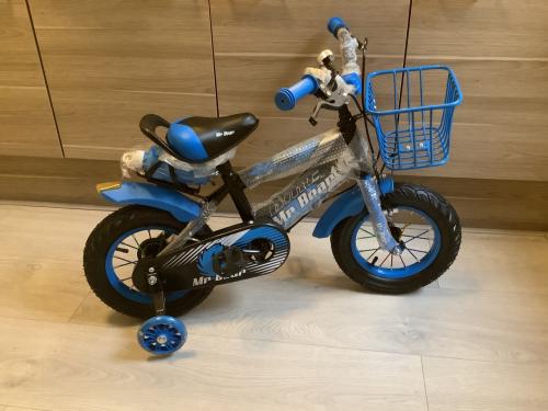 ***** nieuwe sportieve  12 inch kinderfiets  met zijwieltjes *****