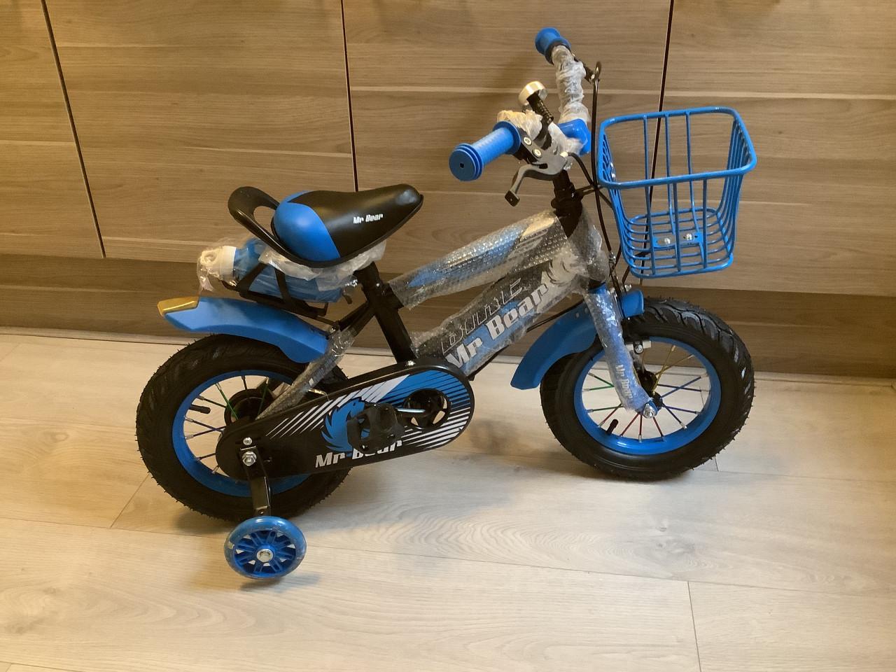 ***** nieuwe sportieve  12 inch kinderfiets  met zijwieltjes *****