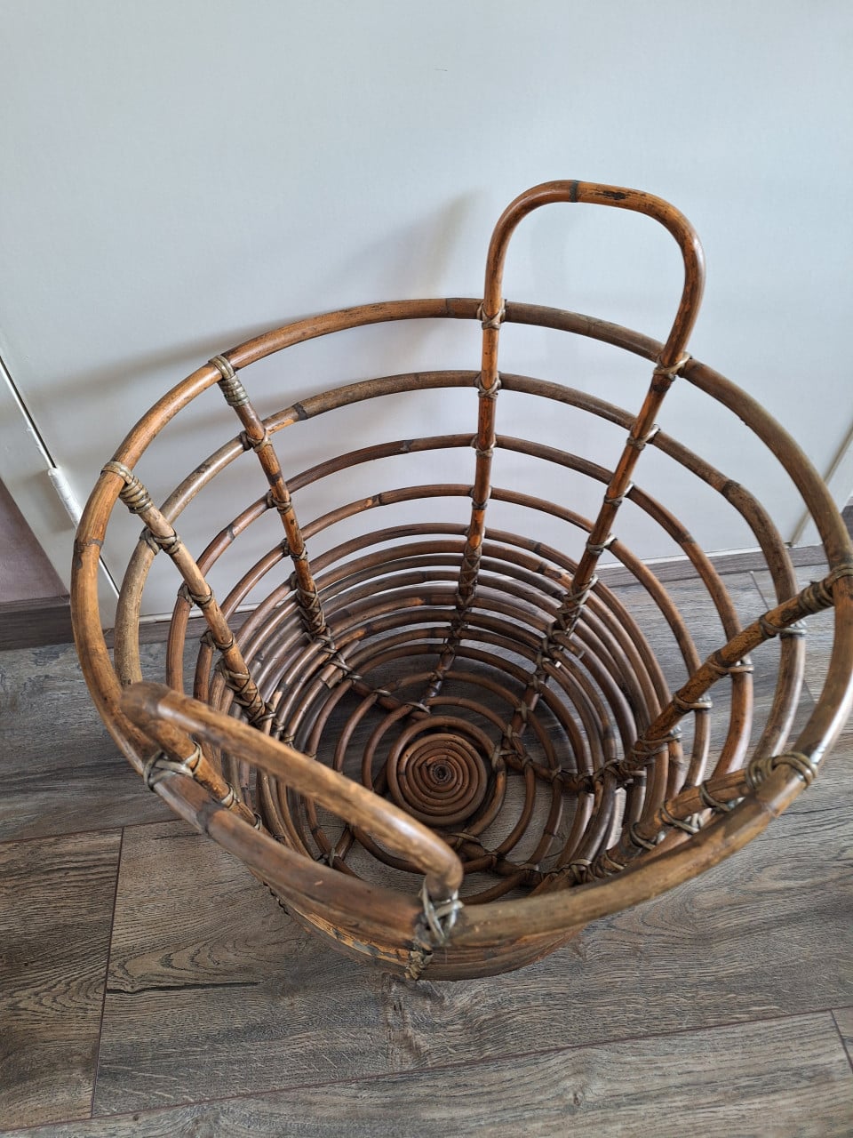 Mand wasmand of decoratie