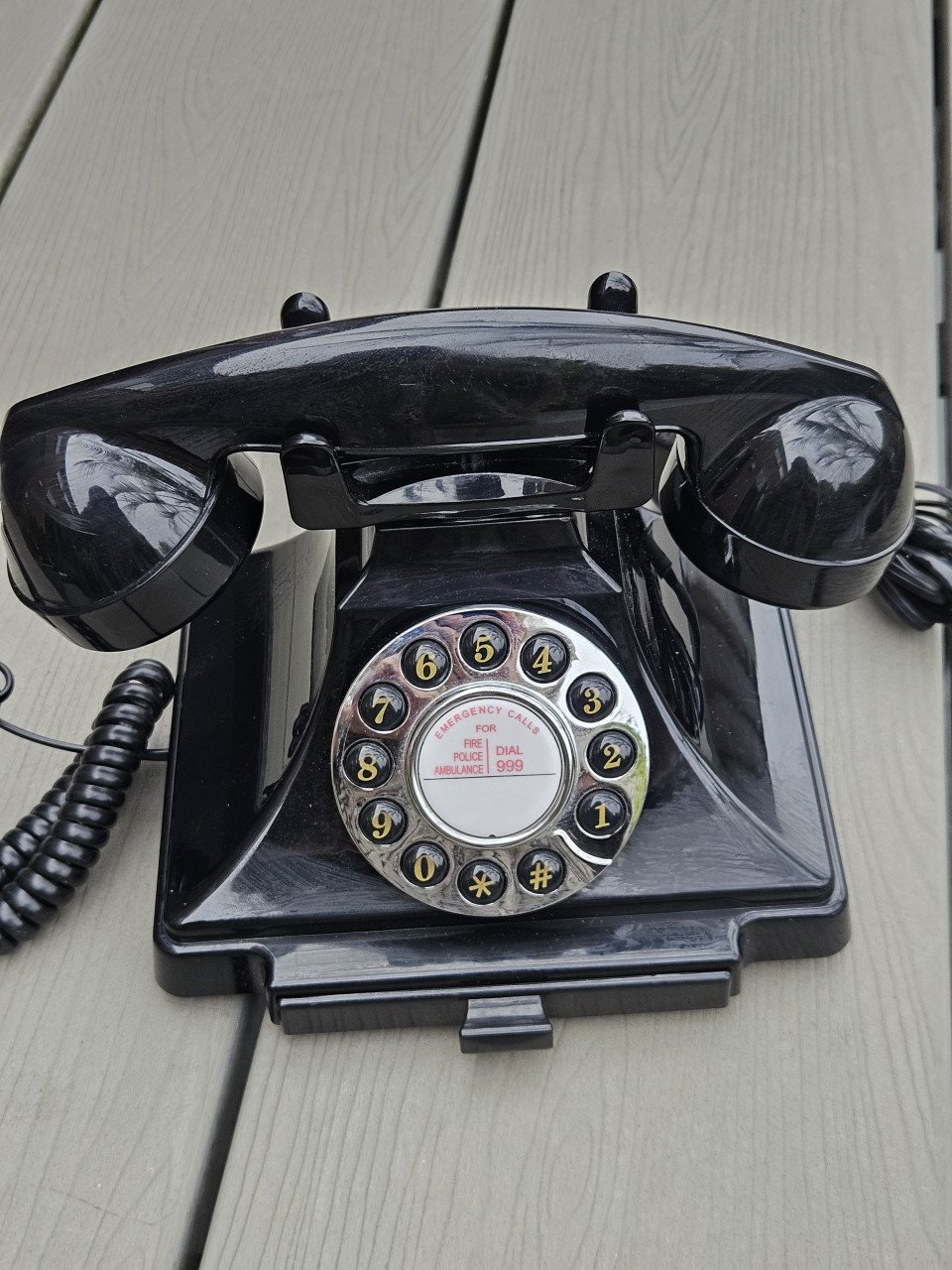 Nieuw retro Senioren telefoon GPO 1929 carrington met drukknoppen....