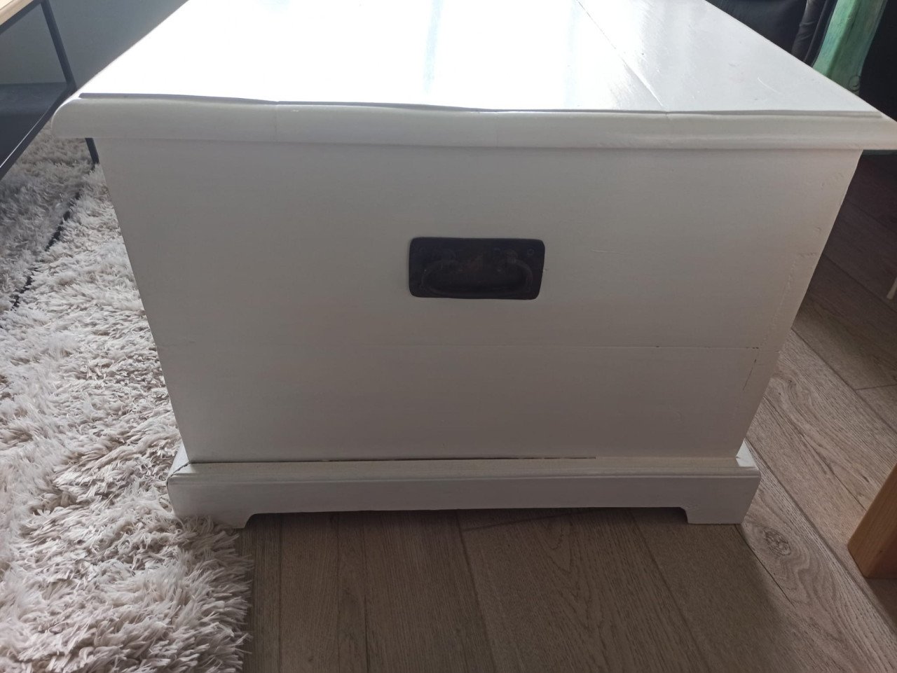 Koffietafel met lades 'Chest look'