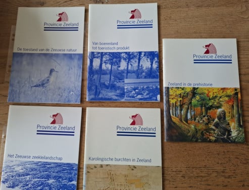 Diverse uitgaven van de Provincie Zeeland
