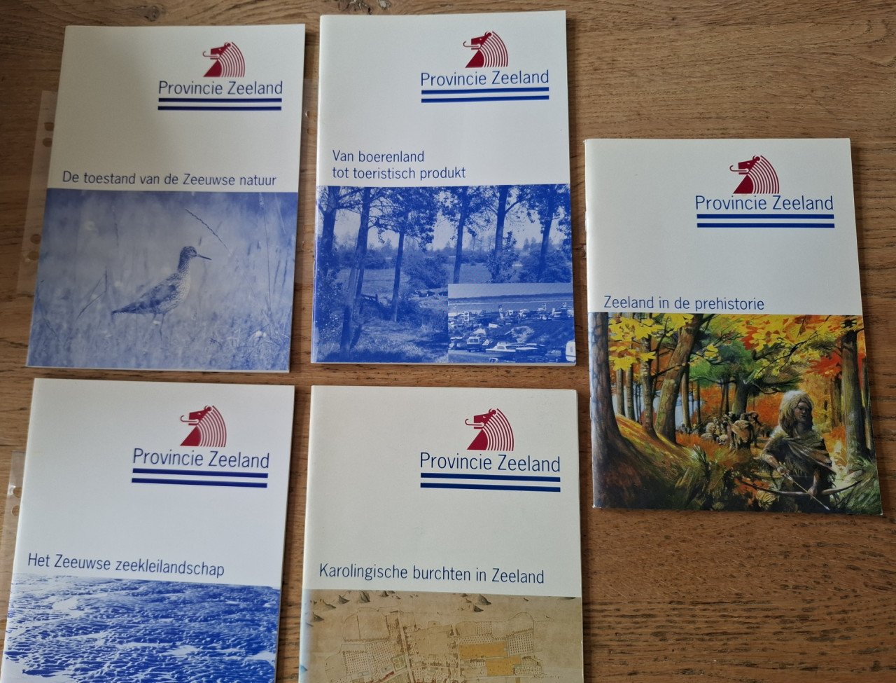 Diverse uitgaven van de Provincie Zeeland