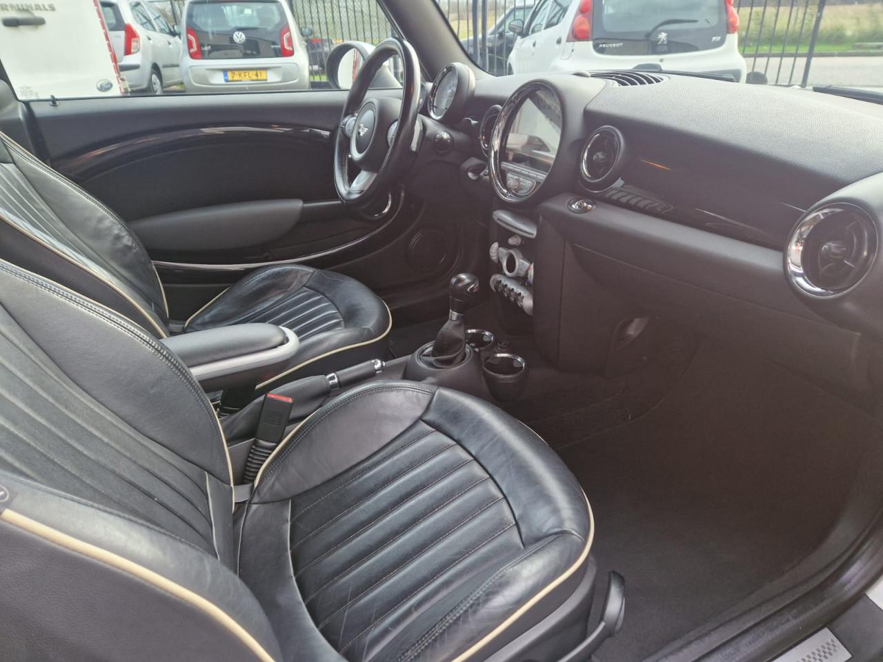 TE KOOP LEUKE MINI COOPER S 1.6 CHILI EURO 5 CABRIOLET SOFTTOP