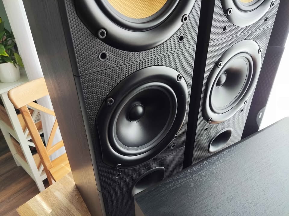 ❗❗❗ B&W DM603 en CC6 luidsprekers 🎵 🎵 Marantz SR4300 ❗❗❗