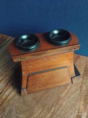 Antiek Stereoscoop / Stereoscopische kijker