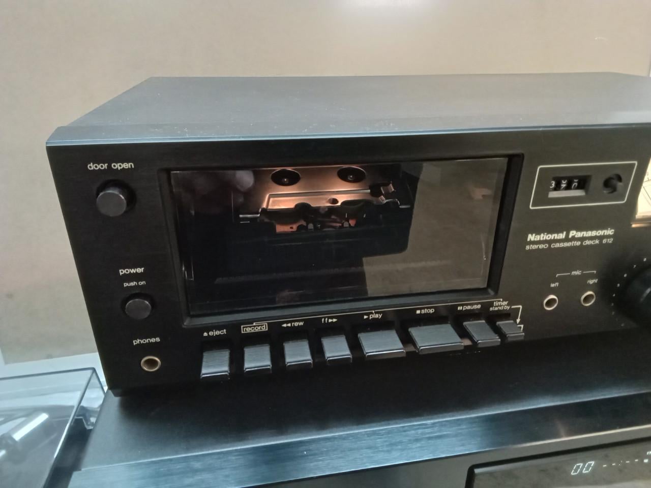 National panasonic  612 cassettedeck [technics]