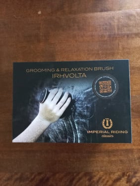 Nieuwe massageborstel Imperial riding zwart