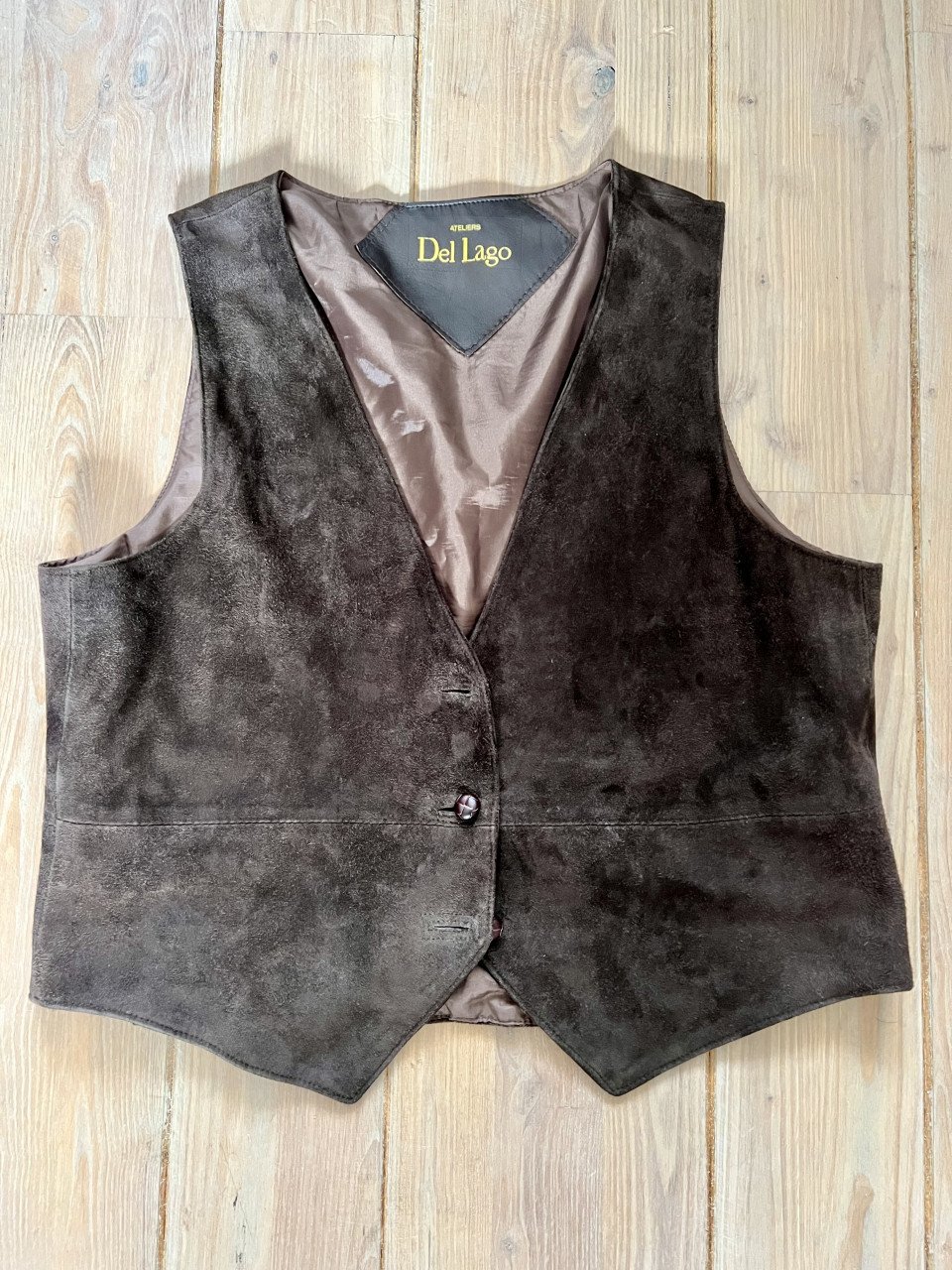 Suède gilet dames