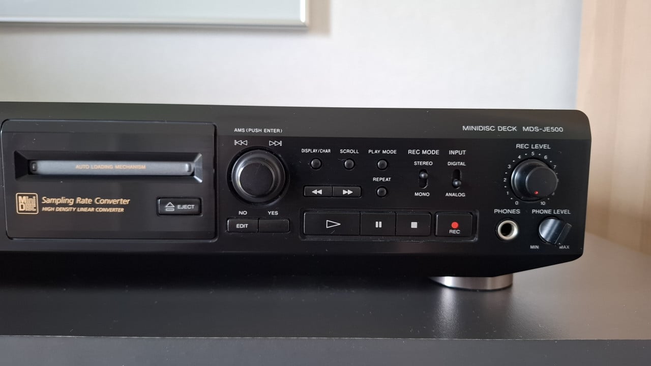 Sony MD-speler MDS-JE500