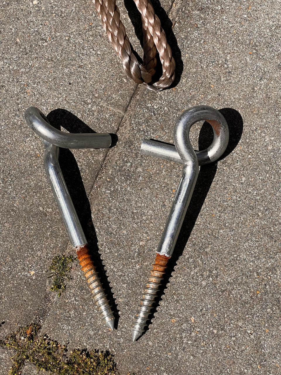 Schommel met haken