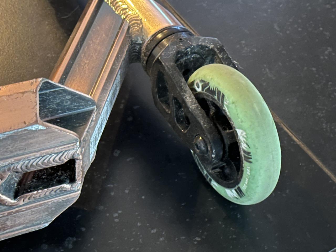 Oxelo MF 1.8 Copper stuntstep - weinig gebruikt