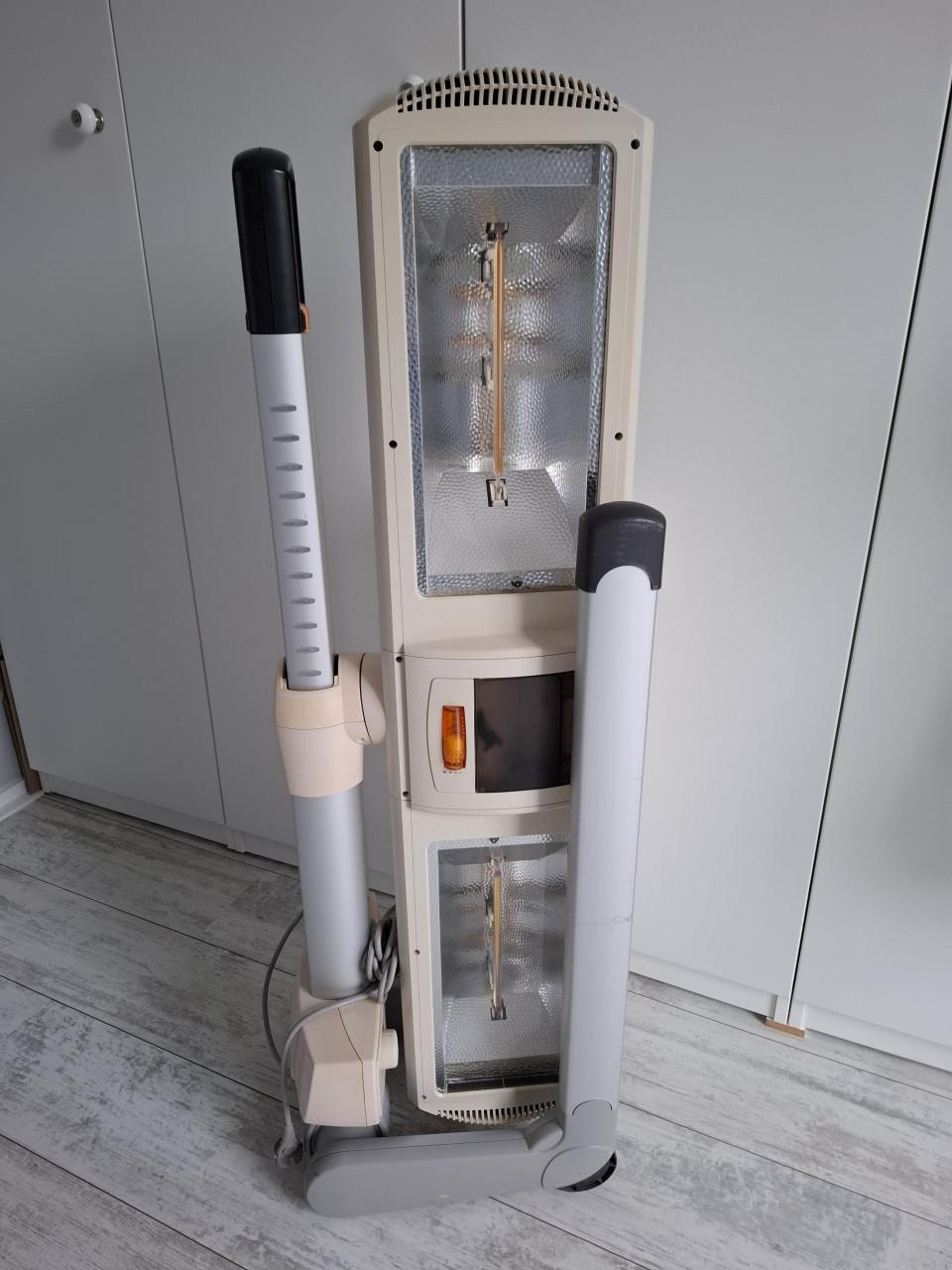 Inklapbare zonnehemel met infrarood. Philips Innergize.