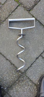 RVS spiraal pen